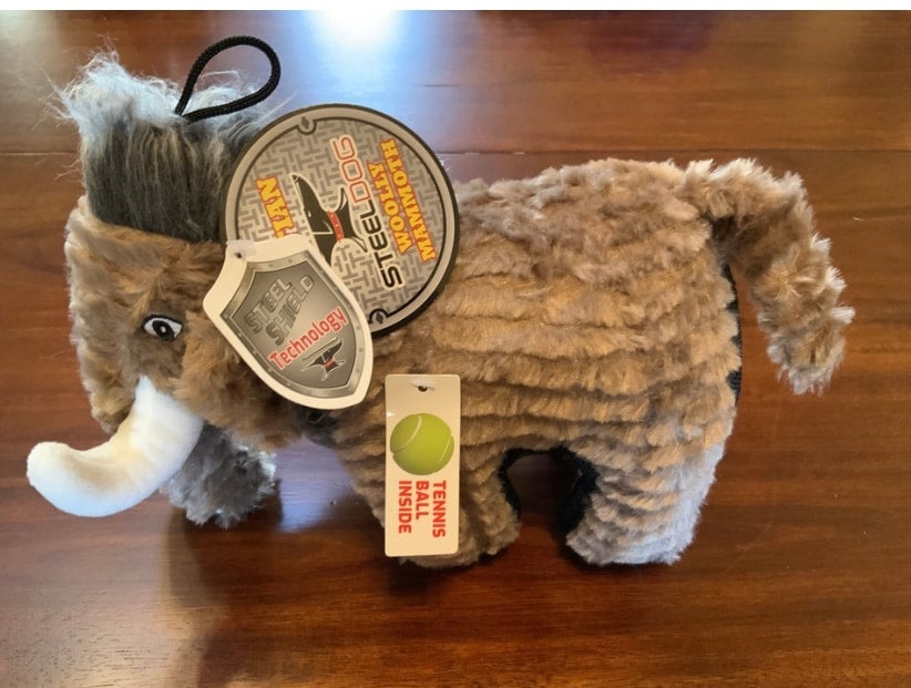 Wooly mammoth dog toy shop