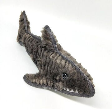 Crinkly and Squeaky Shark Dog Toy